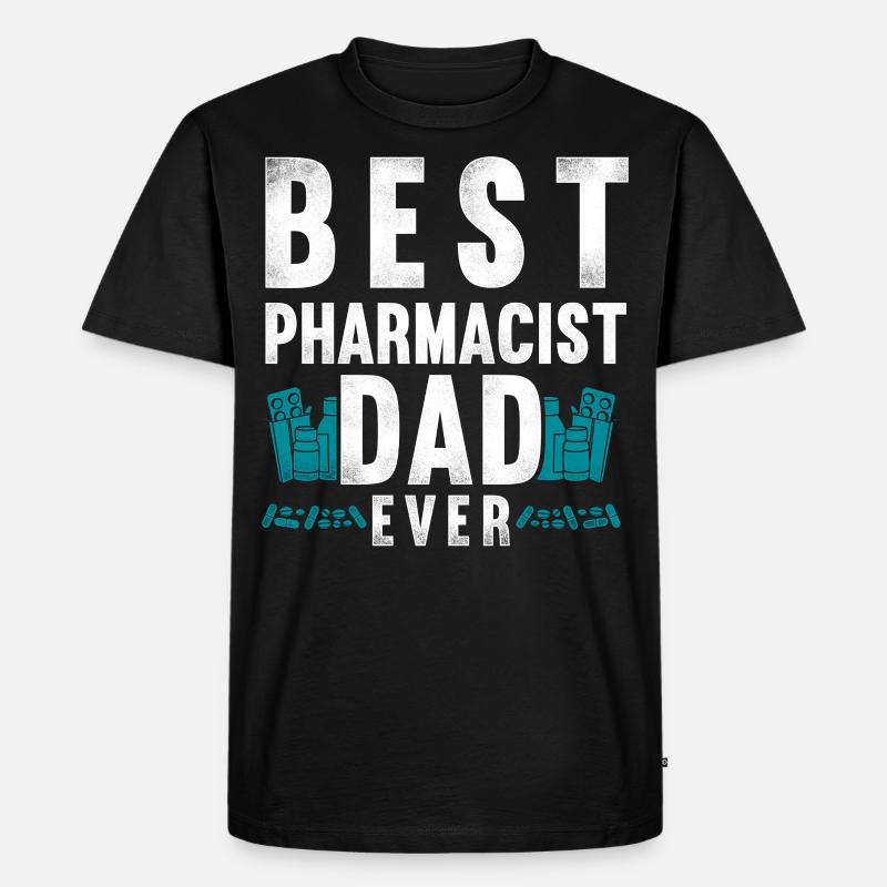 Pharmacy Tech Technician - Männer Premium Bio T-Shirt - Schwarz