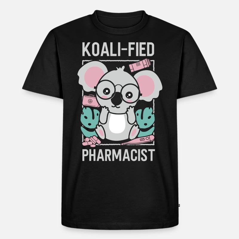 Pharmacy Tech Technician - Männer Premium Bio T-Shirt - Schwarz
