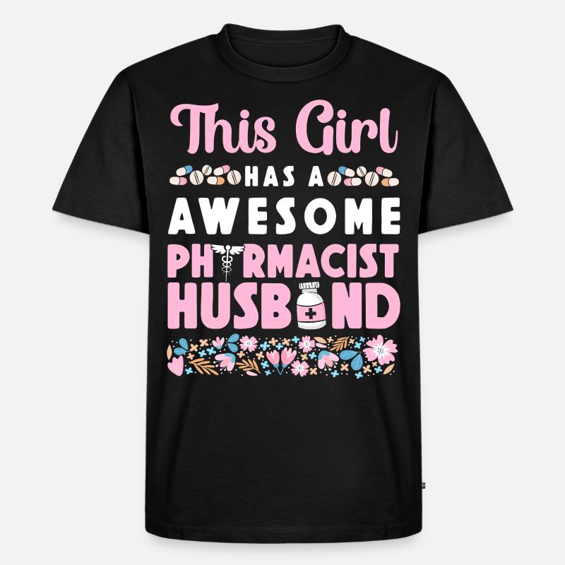 Pharmacy Tech Technician - Männer Premium Bio T-Shirt - Schwarz