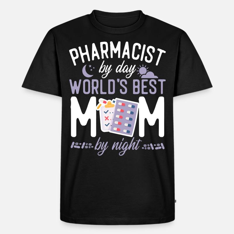 Pharmacy Tech Technician - Men's Premium Organic T-Shirt - black