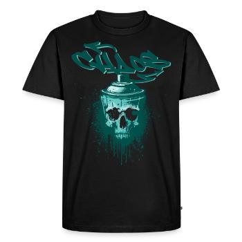 Art mortel - T-shirt Premium bio Homme - noir - Devant - Nico (187cm)
