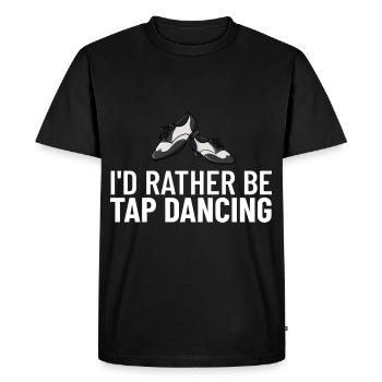 Tap Dance Beginners Shoes Learn Music Dancers - Men's Premium Organic T-Shirt - black - Front - Nico (187cm)