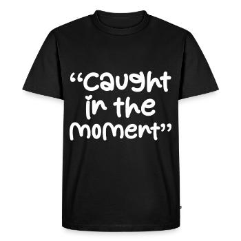 Paroles Mélomanes Auteurs-compositeurs Festival de musique - T-shirt Premium bio Homme - noir - Devant - Nico (187cm)