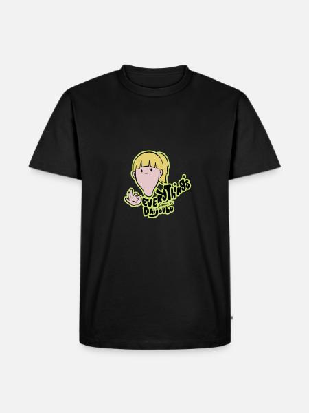 Funny sayings - Men's Premium Organic T-Shirt - black