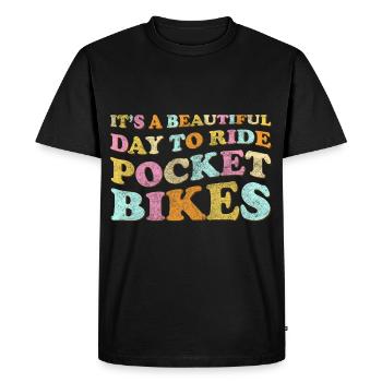 Moto Dirt Enduro - T-shirt Premium bio Homme - noir - Devant - Nico (187cm)