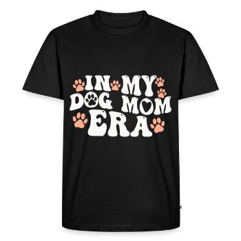 À l’ère de ma maman de chien pour les mamans de chien - T-shirt Premium bio Homme - noir - Devant - Nico (187cm)