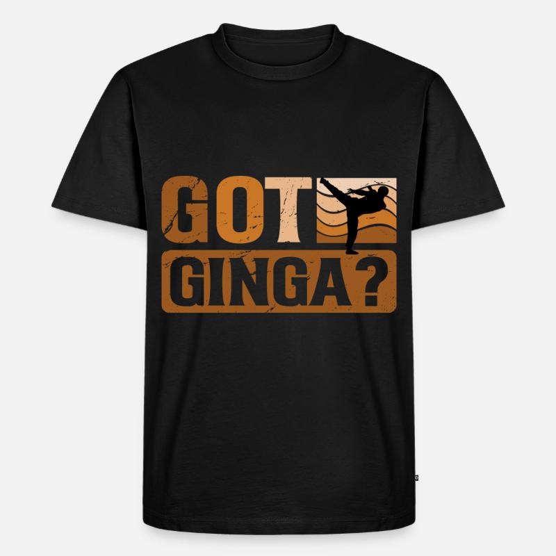 Git Ginga? - Männer Premium Bio T-Shirt - Schwarz
