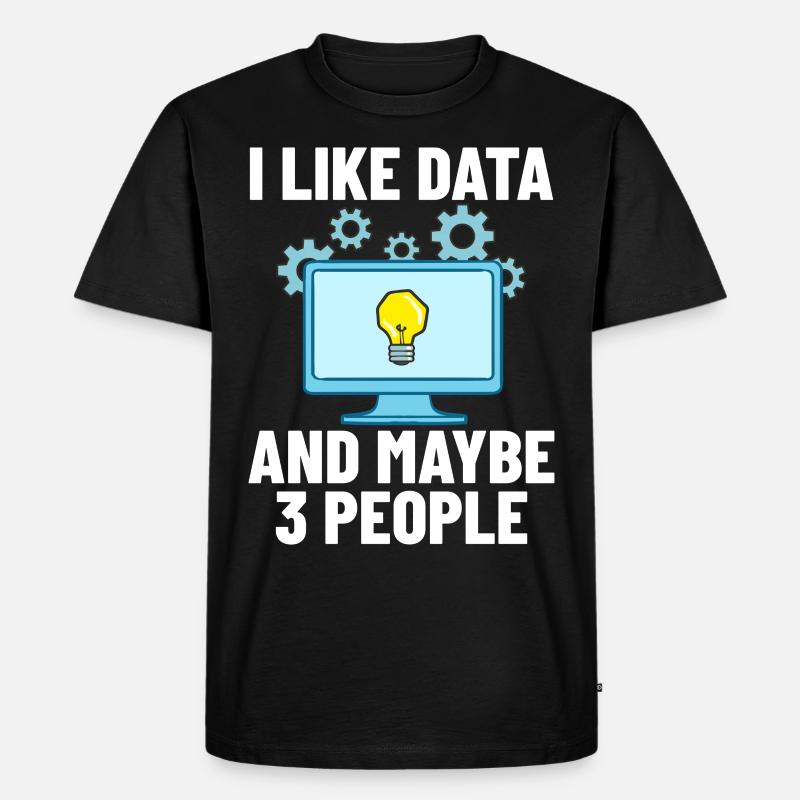 Software Entwicklung Softwareentwickler Entwickler - Männer Premium Bio T-Shirt - Schwarz