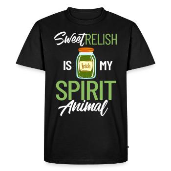 Sweet Relish Pickles Bouteille Spice Jar - T-shirt Premium bio Homme - noir - Devant - Nico (187cm)
