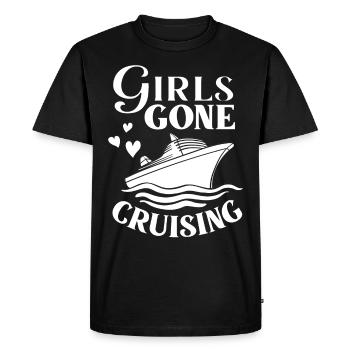 Croisière Croisière Croisière Croisière - T-shirt Premium bio Homme - noir - Devant - Nico (187cm)