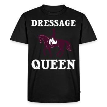 Dressage Riding Horse Training Dressage - Men's Premium Organic T-Shirt - black - Front - Nico (187cm)