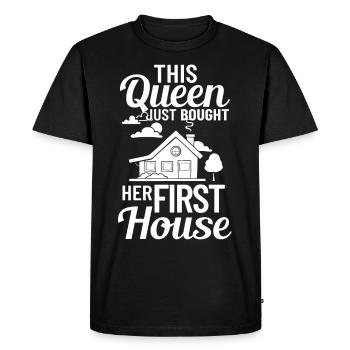 Home Home House Purchase Property - Men's Premium Organic T-Shirt - black - Front - Nico (187cm)