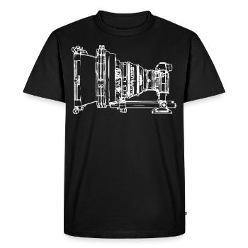 The Mirrorless Cinema - Men's Premium Organic T-Shirt - black - Front - Nico (187cm)