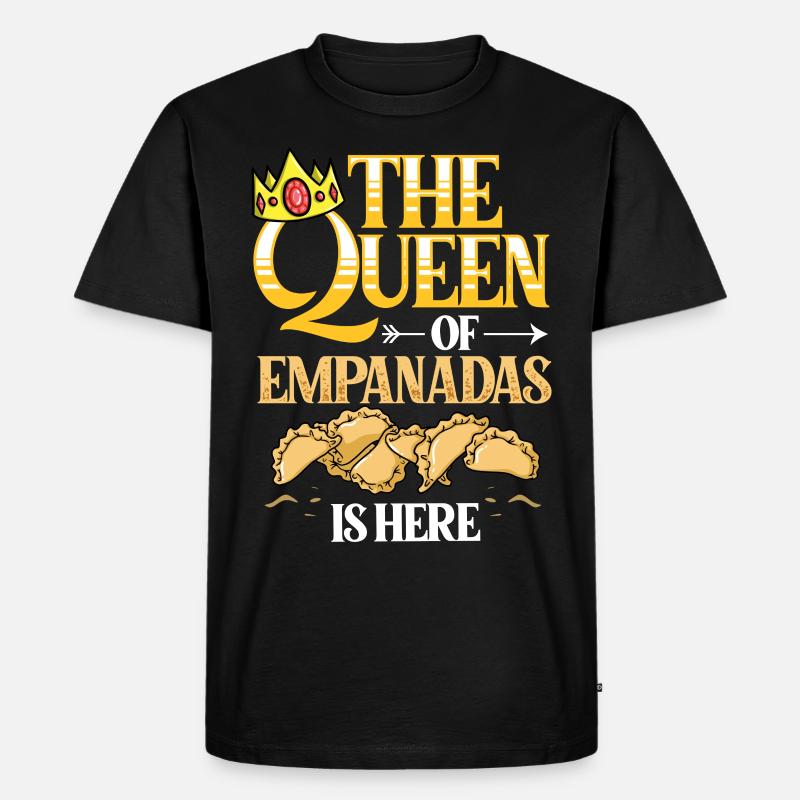 Empanada Argentine Dumpling Espagne - T-shirt Premium bio Homme - noir