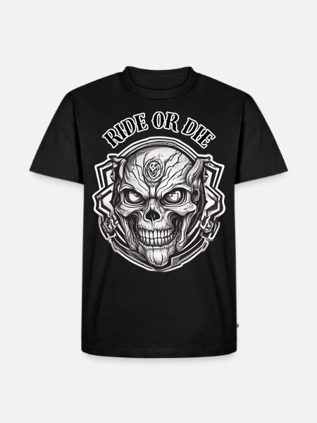 RIDE OR DIE - T-shirt Premium bio Homme - noir