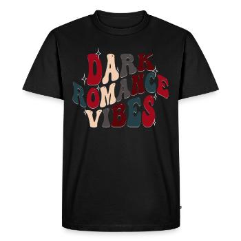 Dark Romance Vibes Booktok - Men's Premium Organic T-Shirt - black - Front - Nico (187cm)