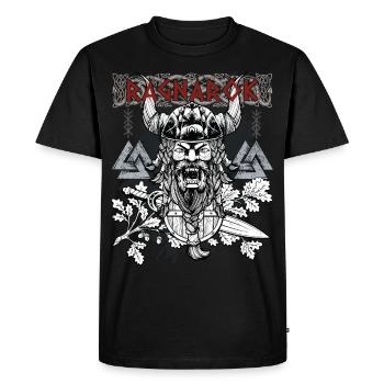 Chemise Viking Ragnarök - T-shirt Premium bio Homme - noir - Devant - Nico (187cm)