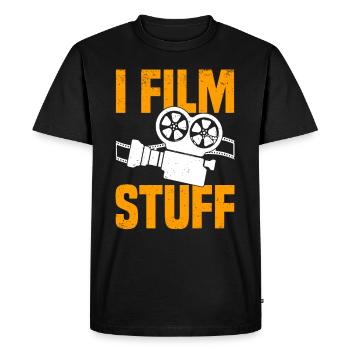 Director Filmmaker Feature Film Film - Men's Premium Organic T-Shirt - black - Front - Nico (187cm)