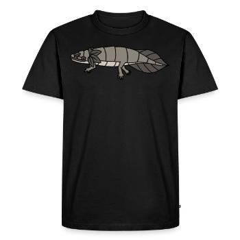 Quetzalcoatl Axolotl Aztecs Maya Ancient Inca Gesc - Men's Premium Organic T-Shirt - black - Front - Nico (187cm)