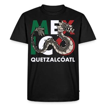 Quetzalcoatl Aztecs Maya Inca Toltec Cadeau - T-shirt Premium bio Homme - noir - Devant - Nico (187cm)