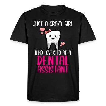 Dentist Dental Assistant Profession Practice I Gift - Men's Premium Organic T-Shirt - black - Front - Nico (187cm)