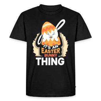 It's an Easter Thing Easter Easter - Men's Premium Organic T-Shirt - black - Front - Nico (187cm)