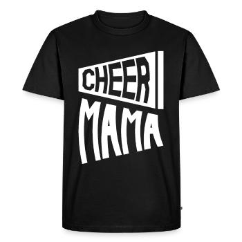 Encouragez maman - T-shirt Premium bio Homme - noir - Devant - Nico (187cm)