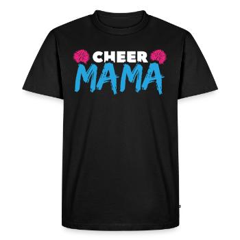 Encouragez maman - T-shirt Premium bio Homme - noir - Devant - Nico (187cm)