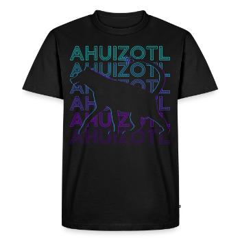 Ahuizotl Aztec Mythology Maya Retro Cadeau - T-shirt Premium bio Homme - noir - Devant - Nico (187cm)