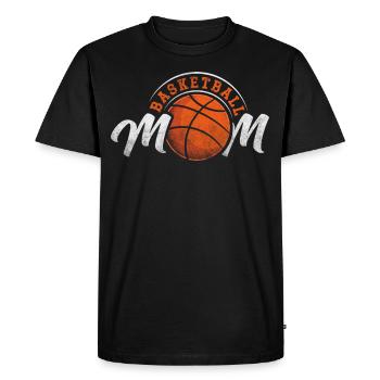 Basketball Maman Joueuse Basketballspieler - T-shirt Premium bio Homme - noir - Devant - Nico (187cm)