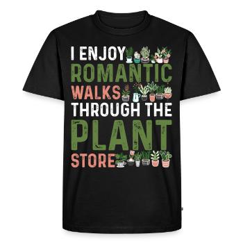 Plants Gardening I love my garden Pfla - Men's Premium Organic T-Shirt - black - Front - Nico (187cm)