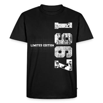 Édition limitée 1967 Année de naissance 1967 Cadeau - T-shirt Premium bio Homme - noir - Devant - Nico (187cm)