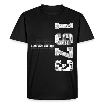 Édition limitée 1973 Année de naissance 1973 Cadeau - T-shirt Premium bio Homme - noir - Devant - Nico (187cm)