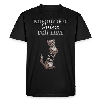 Ferret Ferret Ferret lover - Men's Premium Organic T-Shirt - black - Front - Nico (187cm)