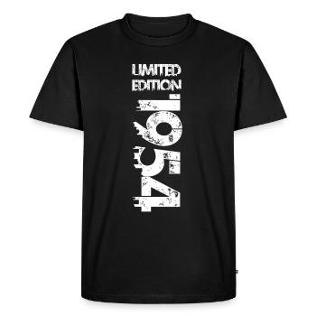 Édition limitée 1954 - T-shirt Premium bio Homme - noir - Devant - Nico (187cm)
