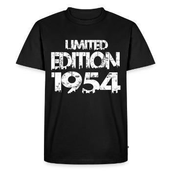 Édition limitée 1954 - T-shirt Premium bio Homme - noir - Devant - Nico (187cm)