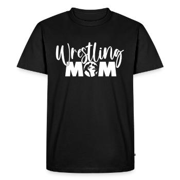 Wrestling Mom Wrestling Wrestling Lutteur Wrestling Wrestling - T-shirt Premium bio Homme - noir - Devant - Nico (187cm)