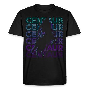 Centaur Rétro Cadeau - T-shirt Premium bio Homme - noir - Devant - Nico (187cm)