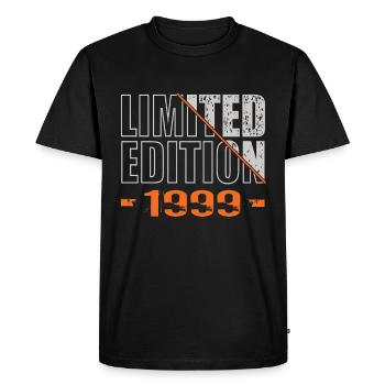 Édition limitée 1999 - T-shirt Premium bio Homme - noir - Devant - Nico (187cm)