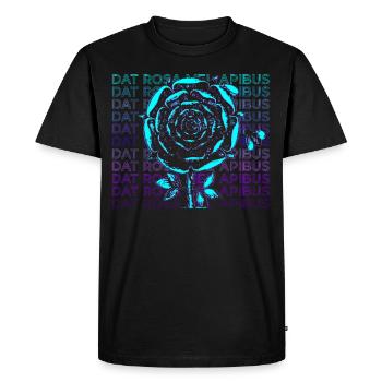 Dat Rosa Mel Apibus Rosicrucian Emblème Cadeau - T-shirt Premium bio Homme - noir - Devant - Nico (187cm)