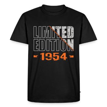 Édition limitée 1954 - T-shirt Premium bio Homme - noir - Devant - Nico (187cm)