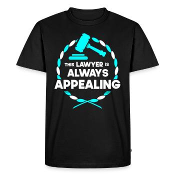 Cet avocat est toujours sur le point de déposer une loi d’opposition - T-shirt Premium bio Homme - noir - Devant - Nico (187cm)