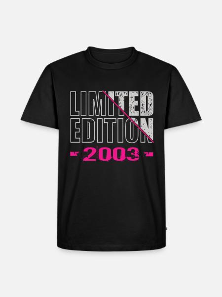 Édition limitée 2003 - T-shirt Premium bio Homme - noir