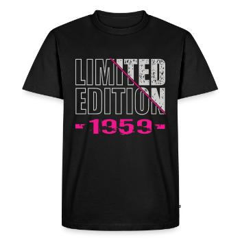 Édition limitée 1959 - T-shirt Premium bio Homme - noir - Devant - Nico (187cm)