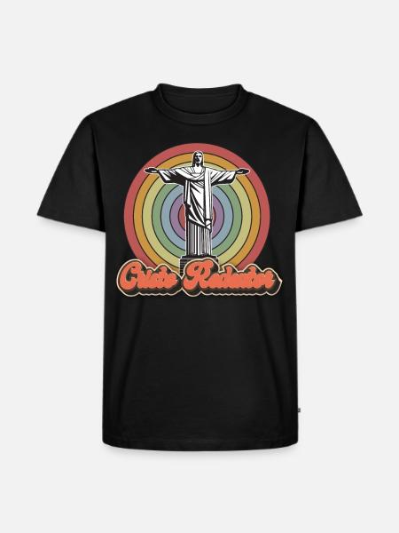 Cristo Redentor Brazil Río de janeiro - Men's Premium Organic T-Shirt - black