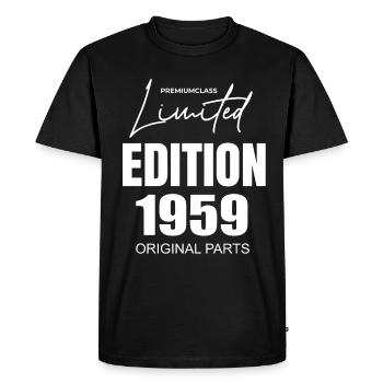 Édition limitée 1959 - T-shirt Premium bio Homme - noir - Devant - Nico (187cm)