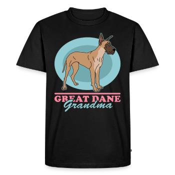 Grand Danois | Cadeau de propriétaire de chien de chien - T-shirt Premium bio Homme - noir - Devant - Nico (187cm)