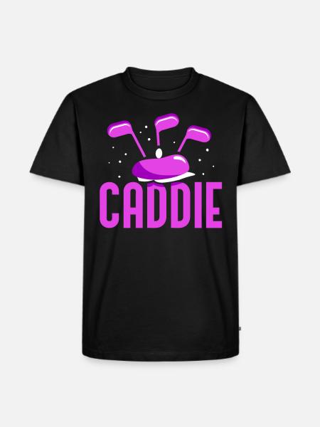 Caddie GolfIng Golf Profession Golfeur - T-shirt Premium bio Homme - noir