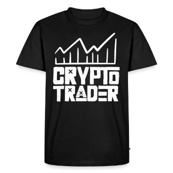 Crypto Traders Trade Crypto Trading Traders - T-shirt Premium bio Homme - noir - Devant - Nico (187cm)