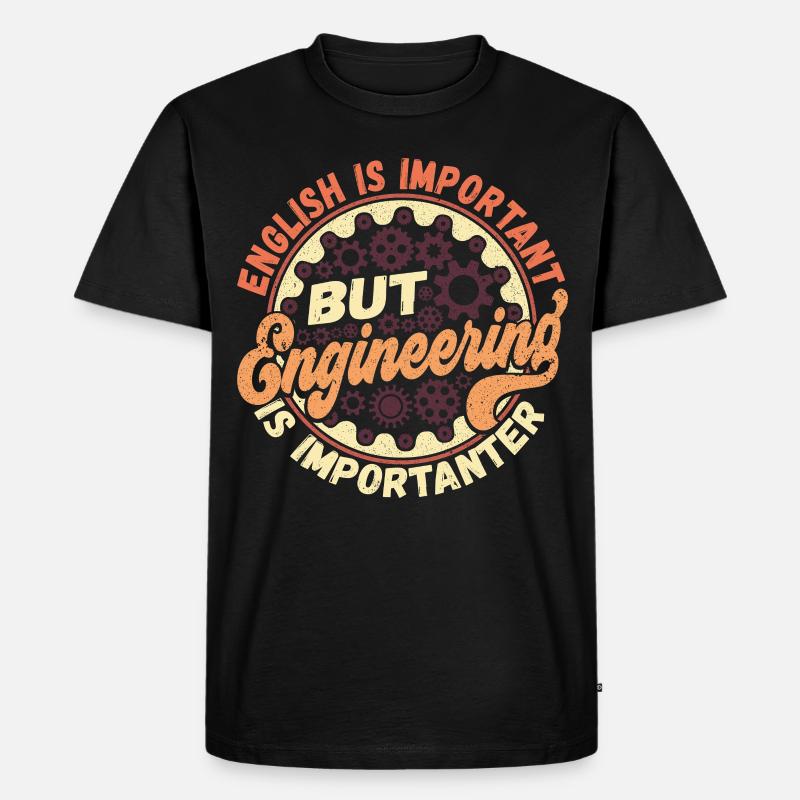Engineering Engineering - Men's Premium Organic T-Shirt - black